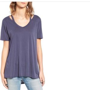 Hiatus V-Neck Crew Tee